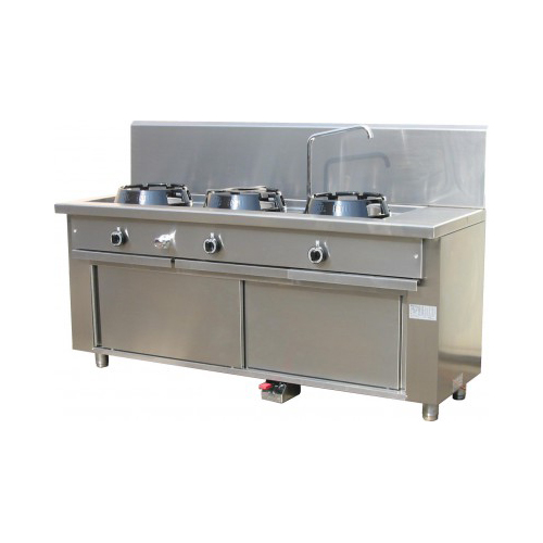 Плита WOK напольная с духовкой Casta CC03/F